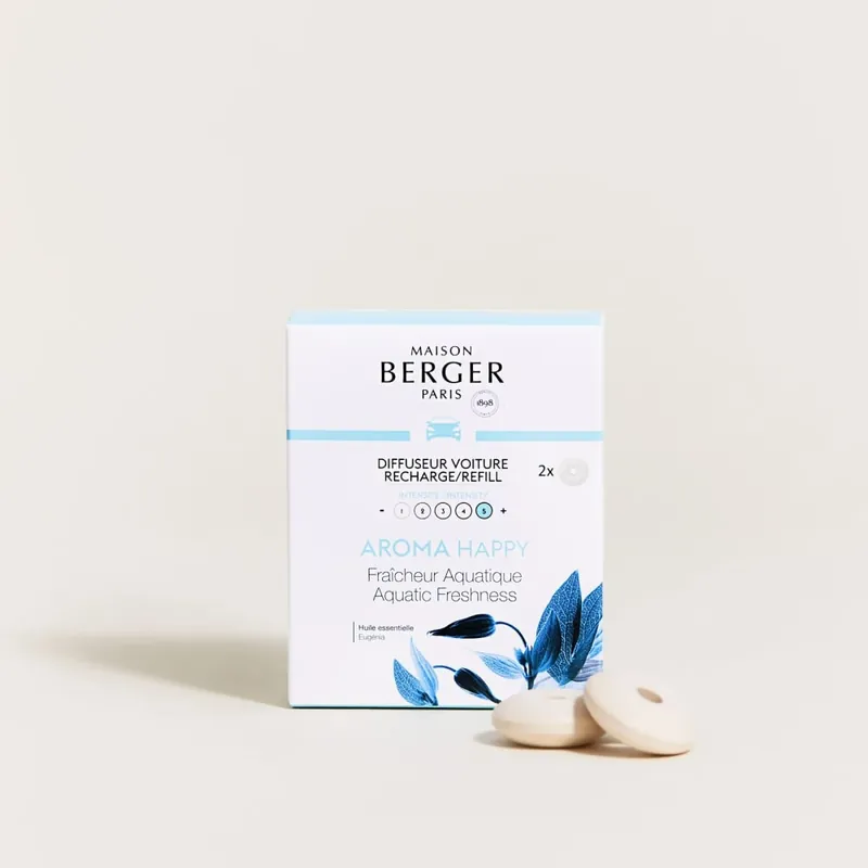 Envío Gratis Recambio difusor de aromas para coche Berger Aquatic Freshness