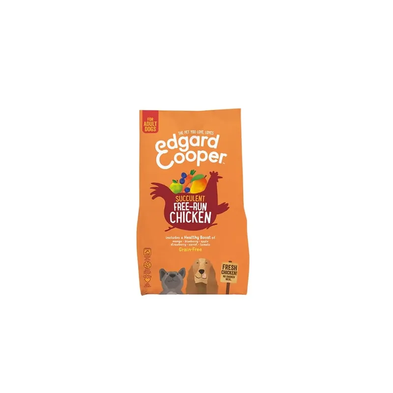 Pienso de pollo sin cereales para perros adultos Edgard&Cooper Ordena Ya