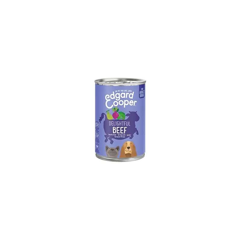 Compra Hoy Lata de comida húmeda Grain Free - Ternera para perros adultos Edgard&Cooper