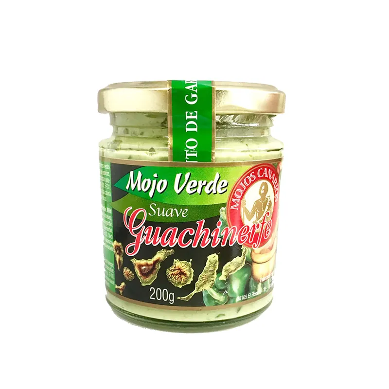 Salsa para barbacoa Mojo Verde suave Guachinerfe Mejor Calidad