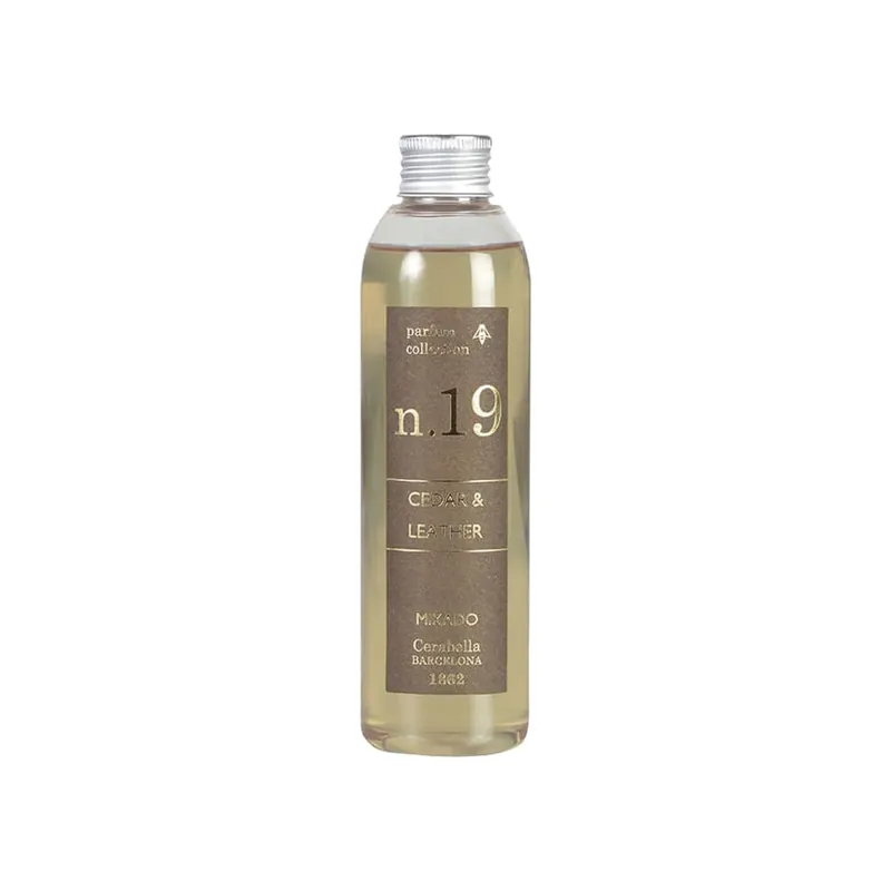 Mayoreo Recarga mikado Cerabella 19 Cedar & Leather (200 ml)