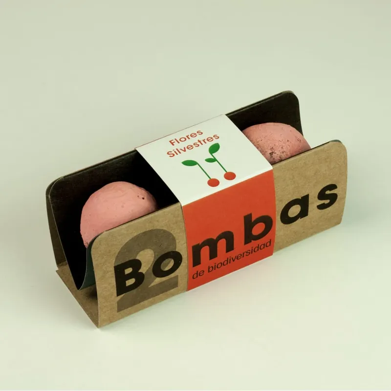 Bombas de Biodiversidad Flores Silvestres Rosas Resetea Envío Internacional