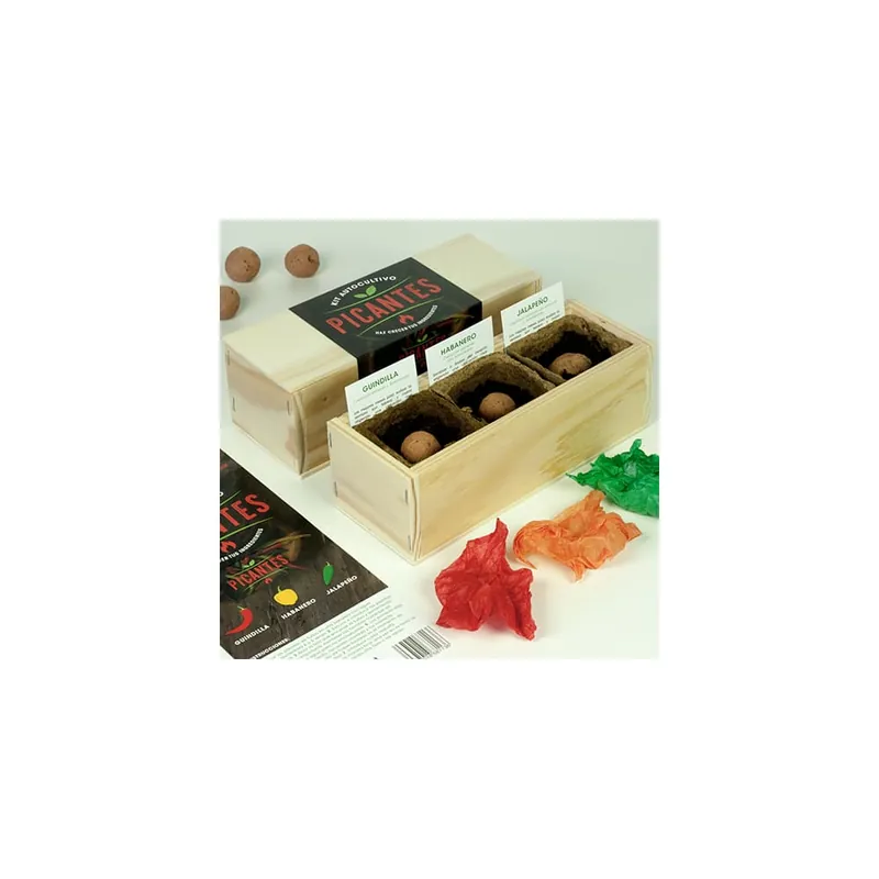 Kit Autocultivo Picantes Resetea Precio Económico