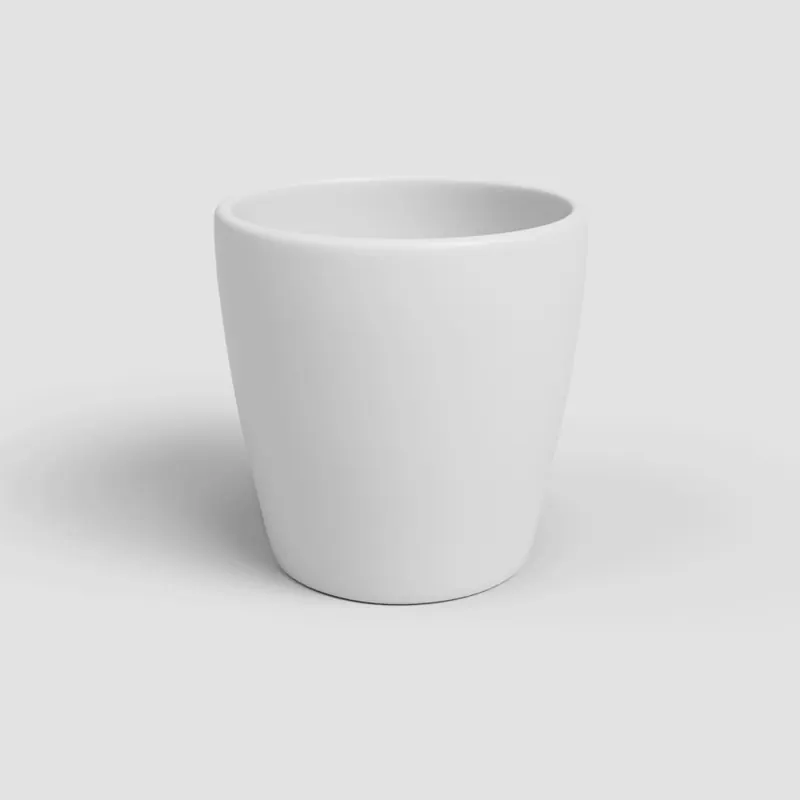 Maceta para Orquídeas Thalia blanca Lujoso