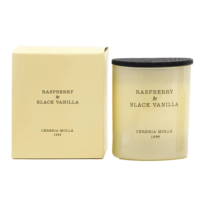 Vela perfumada Cerería Mollá Raspberry & Black Vanilla (230 gr) Promoción