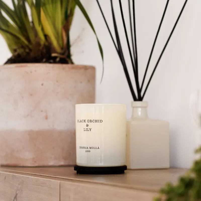 Vela perfumada Cerería Mollá Black Orchid & Lily (230 gr) A Buen Precio