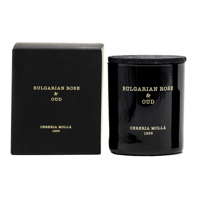 Vela perfumada Cerería Mollá Bulgarian Rose & Oud  (230 gr) Última Versión