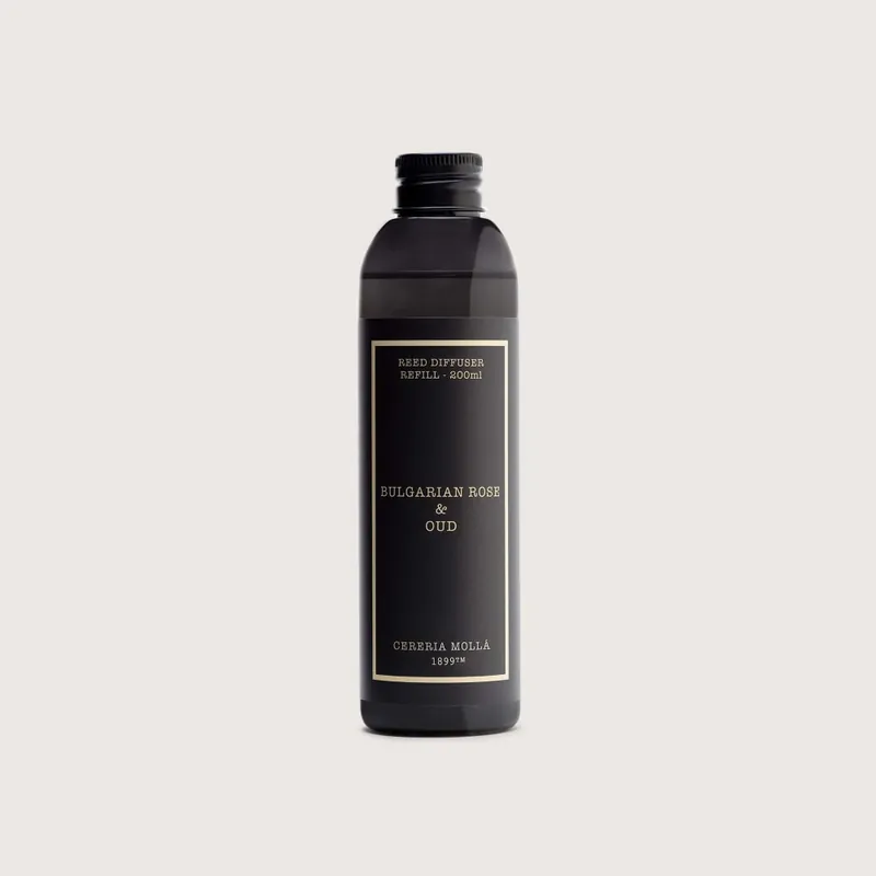 Recarga mikado Cerería Mollá Bulgarian Rose & Oud  (200 ml) Alta Calidad
