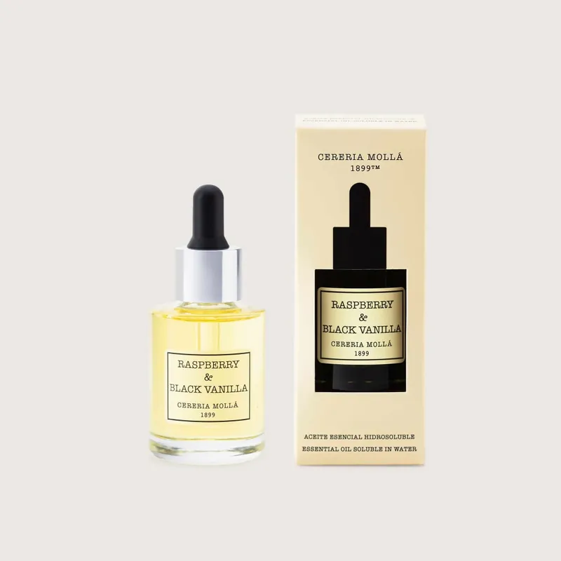 No Te Lo Pierdas Aceite perfumado Cerería Mollá Raspberry & Black Vanilla (30 ml)