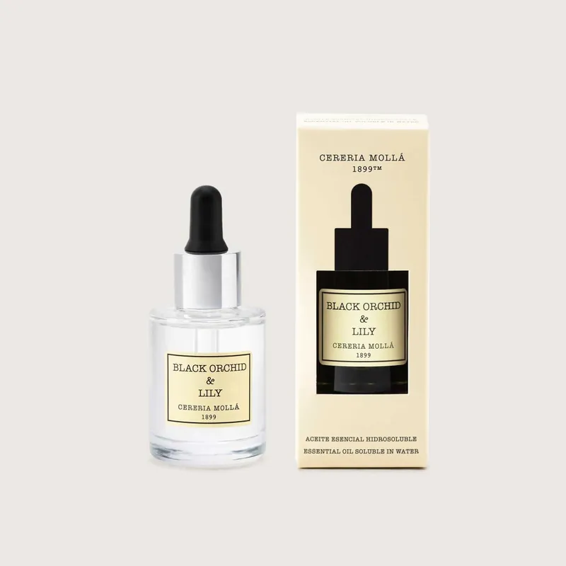 No Te Lo Pierdas Aceite perfumado Cerería Mollá Black Orchid & Lily (30 ml)