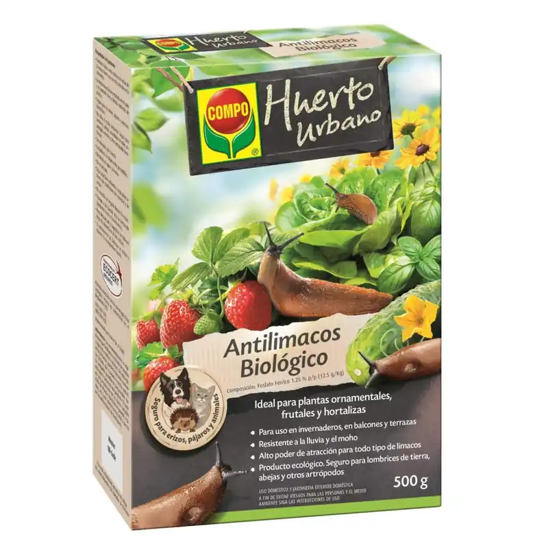 Popular Antilimacos Biológico Huerto urbano 500 gr Compo