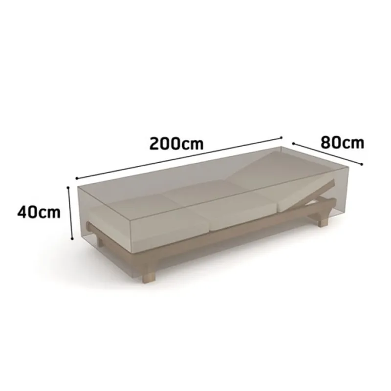 Garantía Incluida Funda Protectora para Tumbona 200x80x40 cm