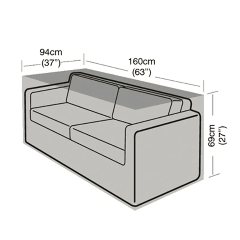 Últimas Unidades Funda Protectora para Sofá Grande de 2 plazas 94x160x69 cm