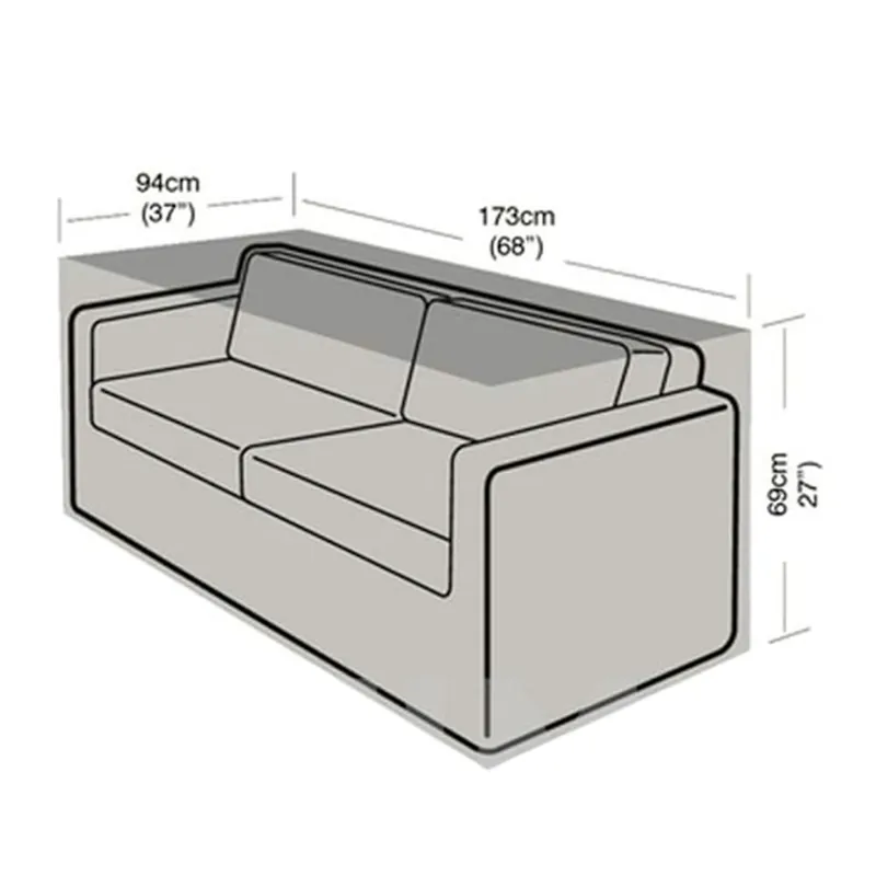 Funda Protectora para Sofá Grande de 2-3 plazas 94x173x69 cm Gran Oferta