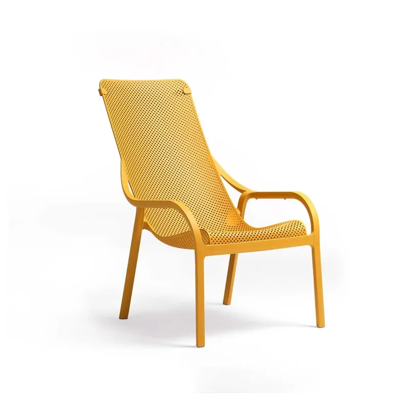 Silla de jardín Nardi NET LOUNGE mostaza Precio De Oferta
