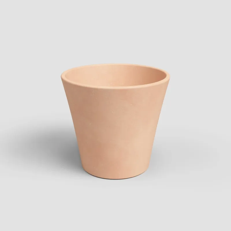 Maceta de barro Artevasi beige Manuel cónica Envío Gratis