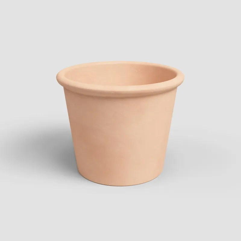 Compra Hoy Maceta de barro Artevasi beige Saramago cilindro