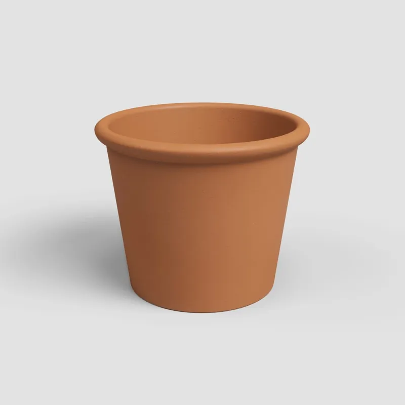 Novedad Maceta de barro Artevasi terracota Saramago cilindro