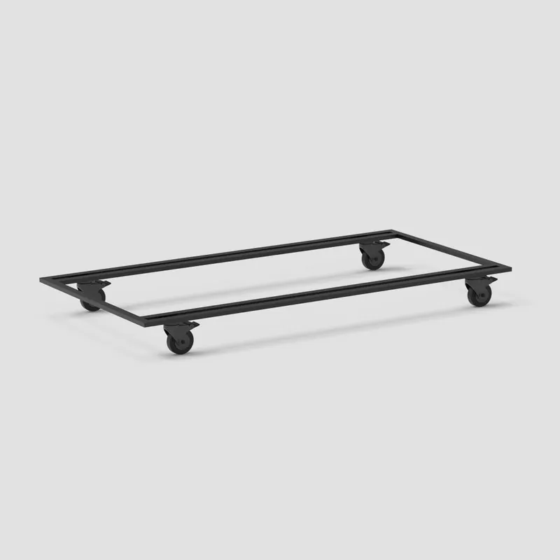 Precio Bajo Herstera Metal Planter - Ruedas