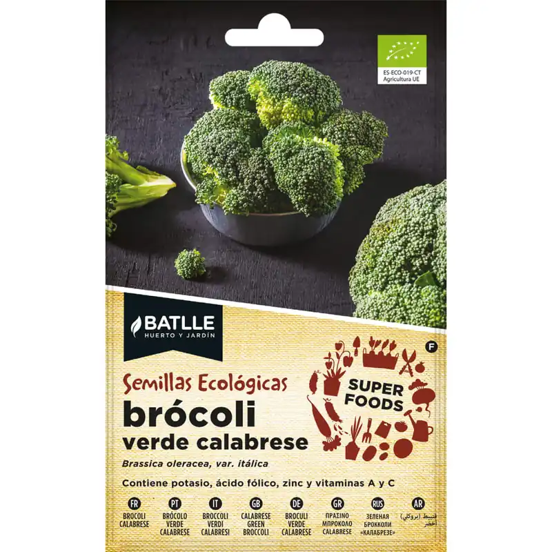 Semillas Brocoli Calabrese Super Foods Batlle Precio De Oferta