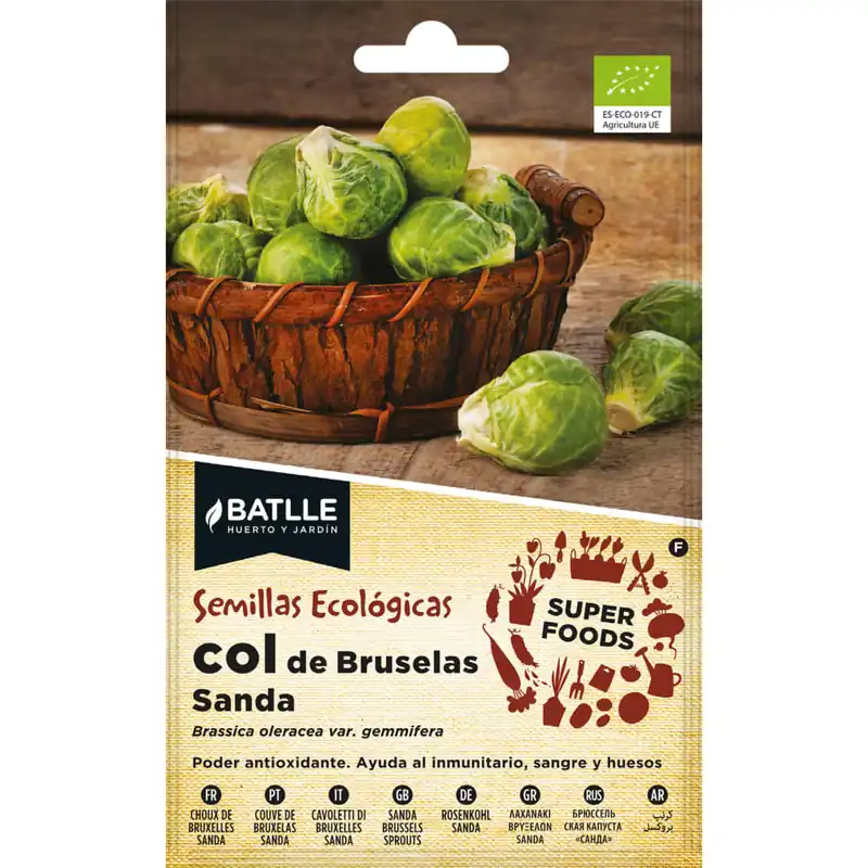 Precio Reducido Semillas Col de Bruselas Super Foods Batlle