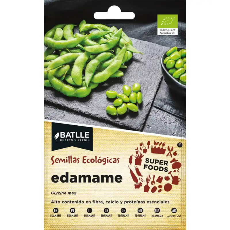 Envío Inmediato Semillas Edamame Super Foods Batlle