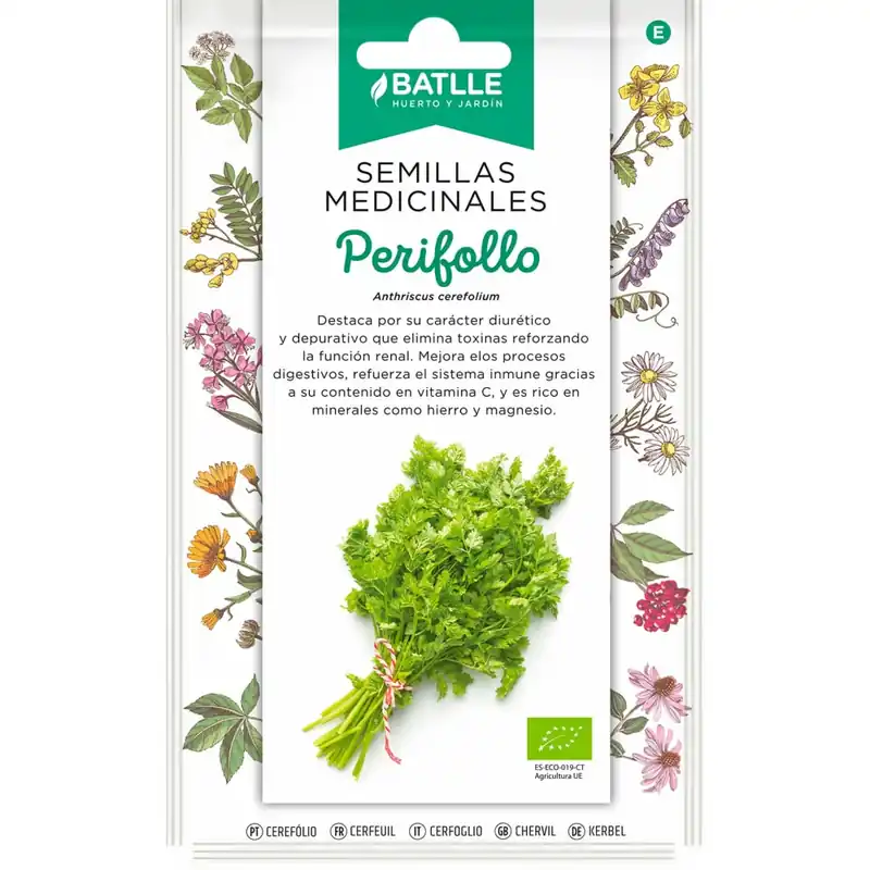 Imprescindible (Must-Have) Semillas Perifollo Medicinal Batlle