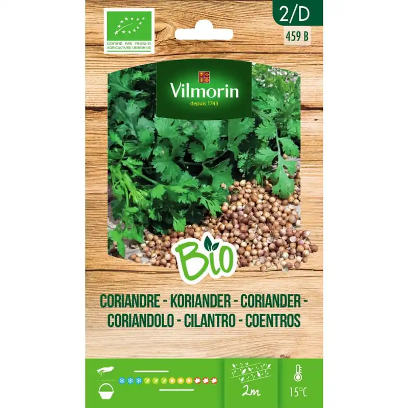 Comprar En Línea Semillas Cilantro Bio Vilmorin