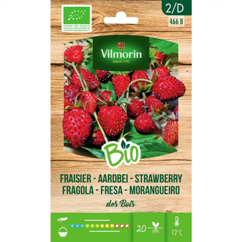Semillas Fresones Bio Vilmorin Marca Reconocida