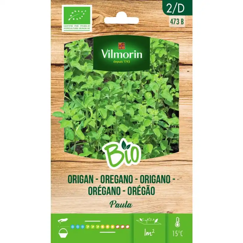 Precio Bajo Semillas Orégano Bio Vilmorin