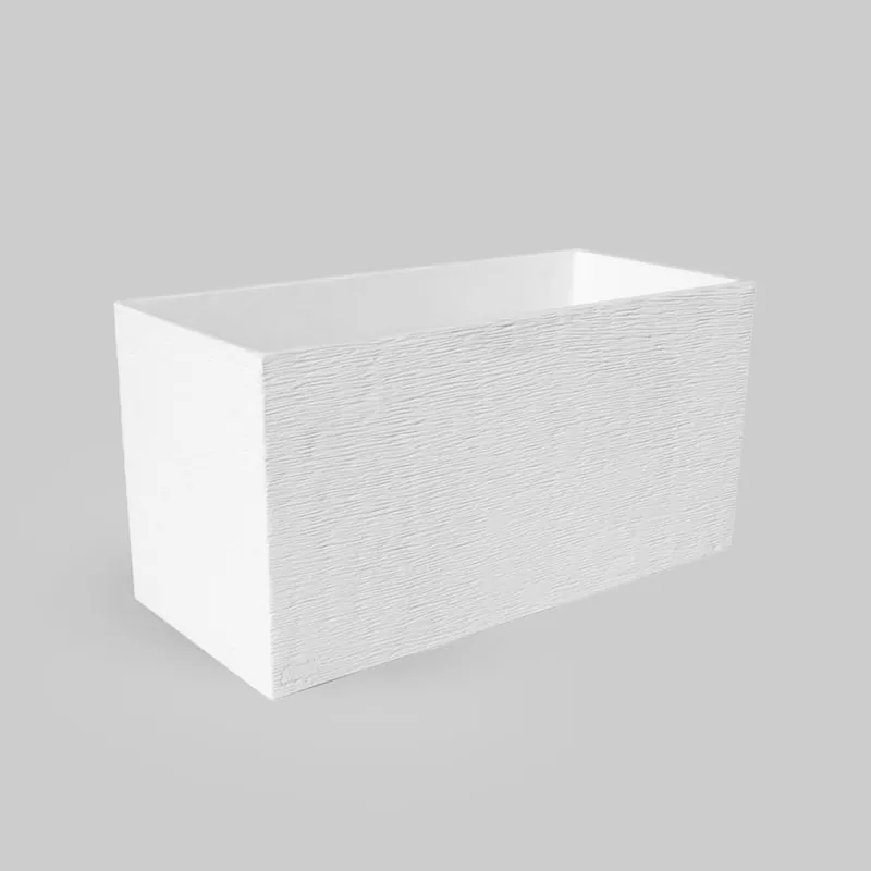 Precio Reducido Maceta Framusa de gres Futura blanca (Jardinera)