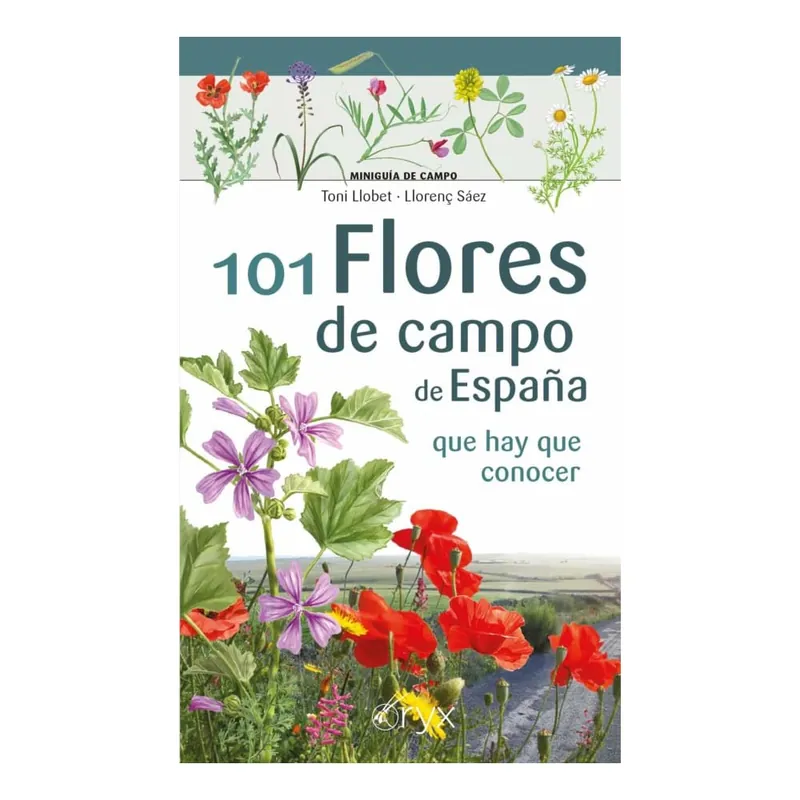 Libro 101 Flores de Campo de España Solo Por Tiempo Limitado