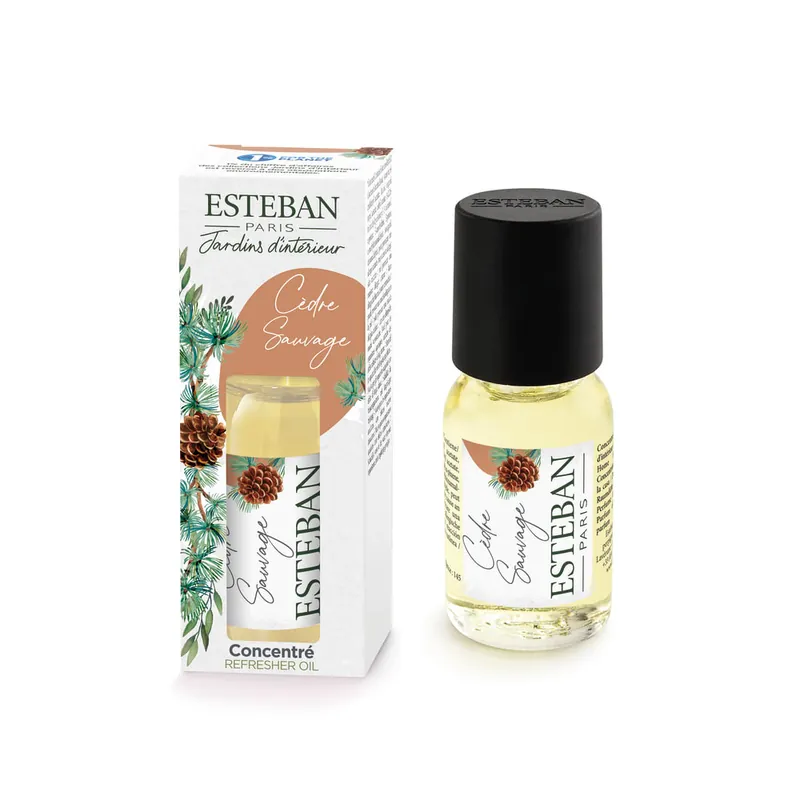 Esencia concentrada Esteban Cédre Sauvage (15 ml) Auténtico