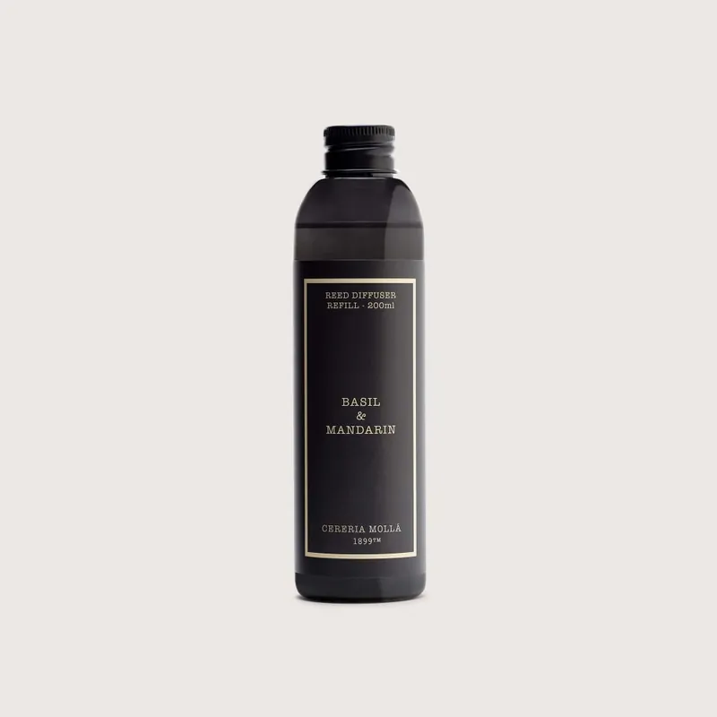 Recarga mikado Cerería Mollá Basil & Mandarin (200 ml) Precio Económico