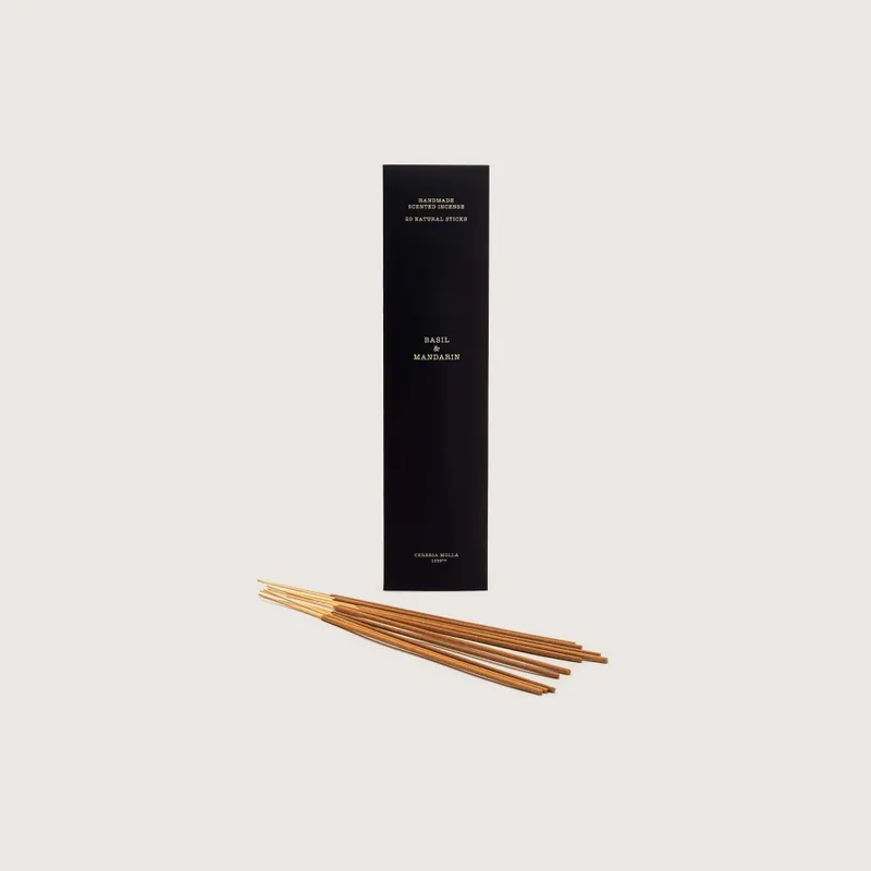 Incienso Cerería Mollá Basil & Mandarin (20 varillas) Venta Final