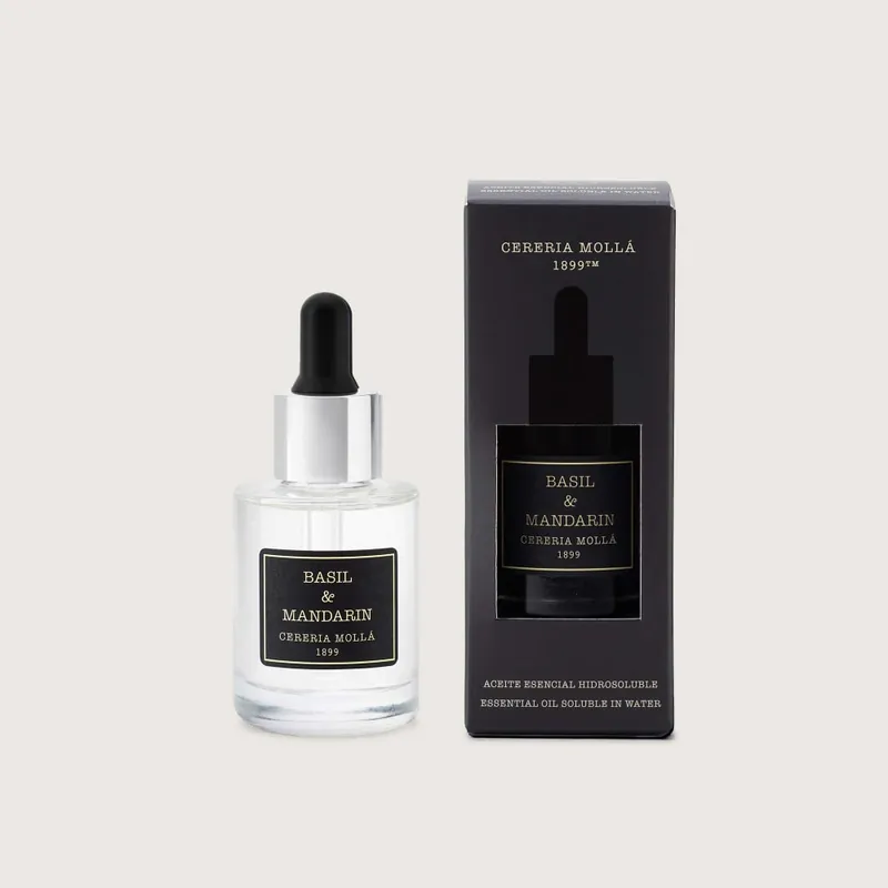 Aceite perfumado Cerería Mollá Basil & Mandarin (30 ml) Envío Exprés