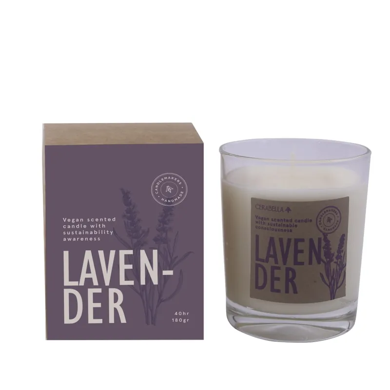 Vela perfumada Cerabella Botanics Lavanda Última Versión