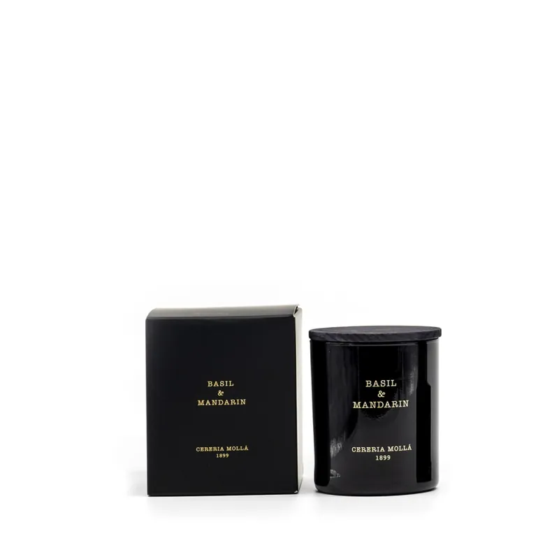 Novedad Vela perfumada Cerería Mollá Basil & Mandarin (230 gr)