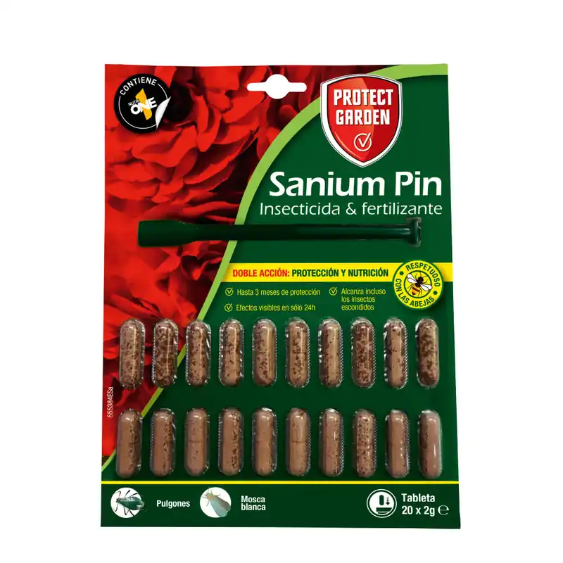 Garantía De Devolución De Dinero Insecticida y fertilizante Sanium Pin