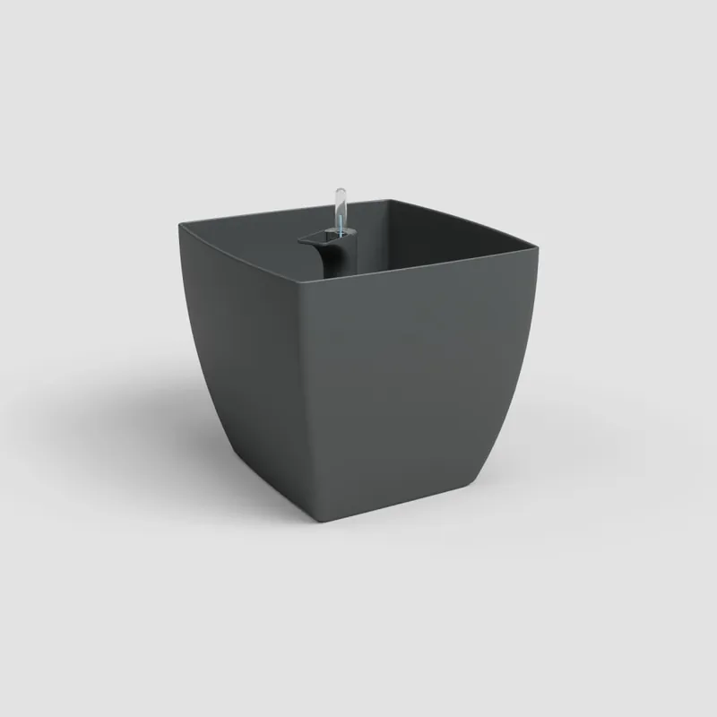Compra Ahora Maceta de autorriego Artevasi antracita mate Siena