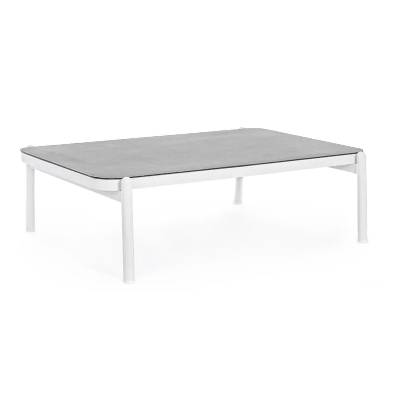 Mesa de centro para jardín Bizzotto FLORENCIA blanco Promoción