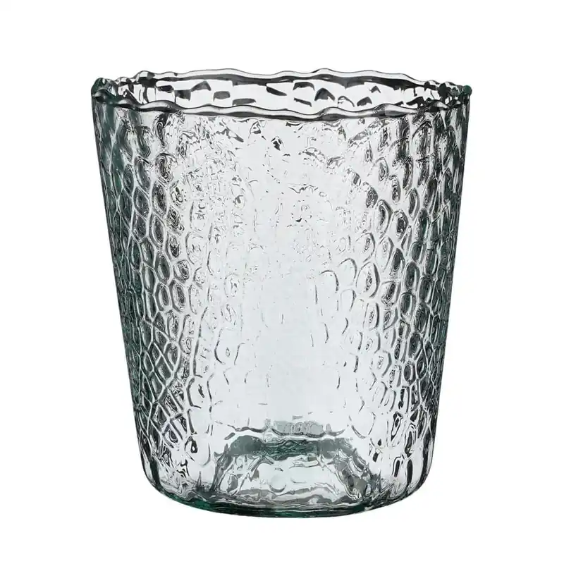 Maceta de Interior para Orquídeas Hammered de cristal reciclado Pago Seguro