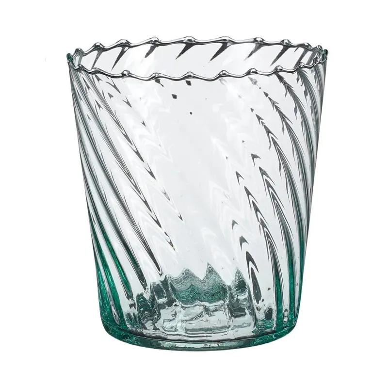 Precio Reducido Maceta de Interior para Orquídeas Twisted de cristal reciclado