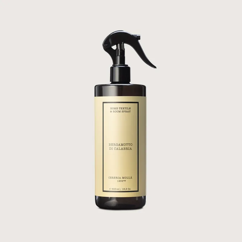 Stock Limitado Ambientador textil Cerería Mollá Bergamotto di Calabria (500 ml)