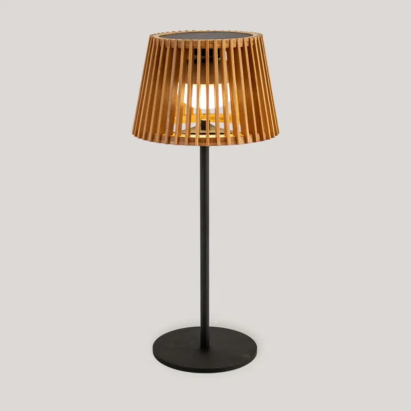 Barato Lámpara de mesa con carga solar Okinawa Table New Garden