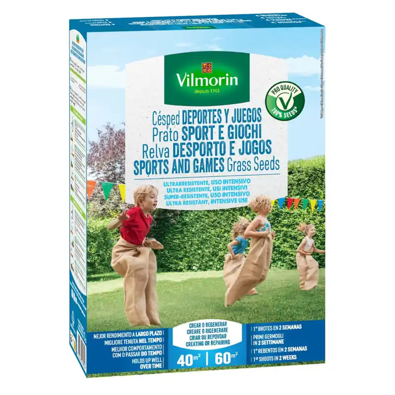 Semillas de césped Vilmorin para deportes y juegos Oferta De Temporada