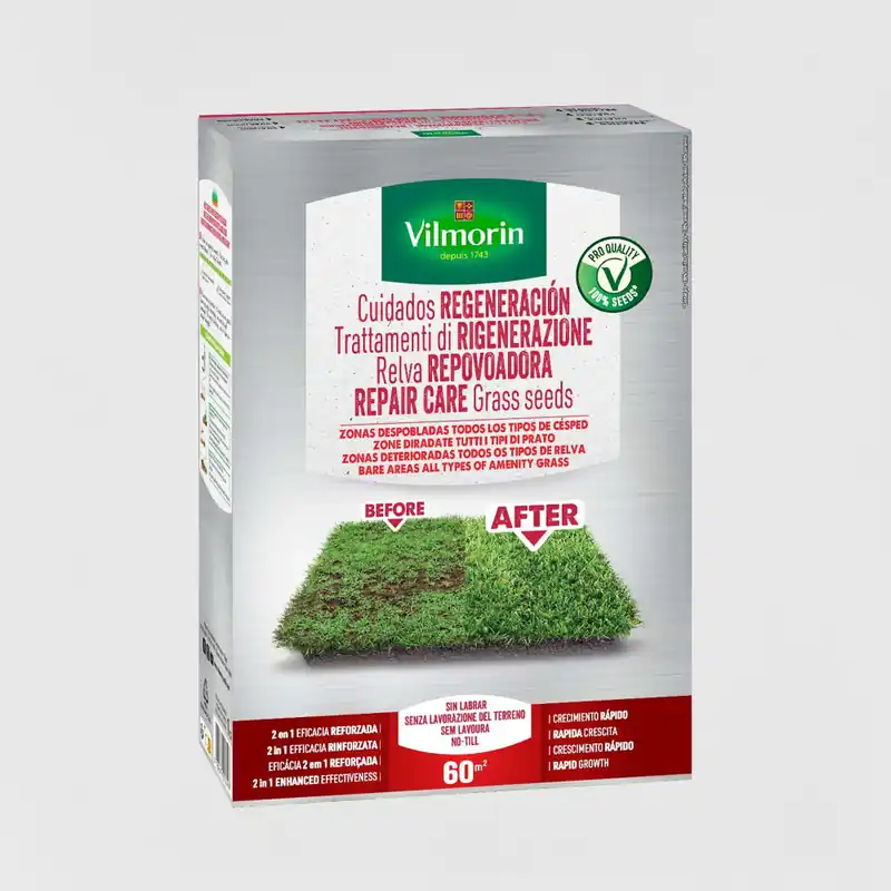 Nuevo Modelo Semillas de césped Vilmorin para repoblación