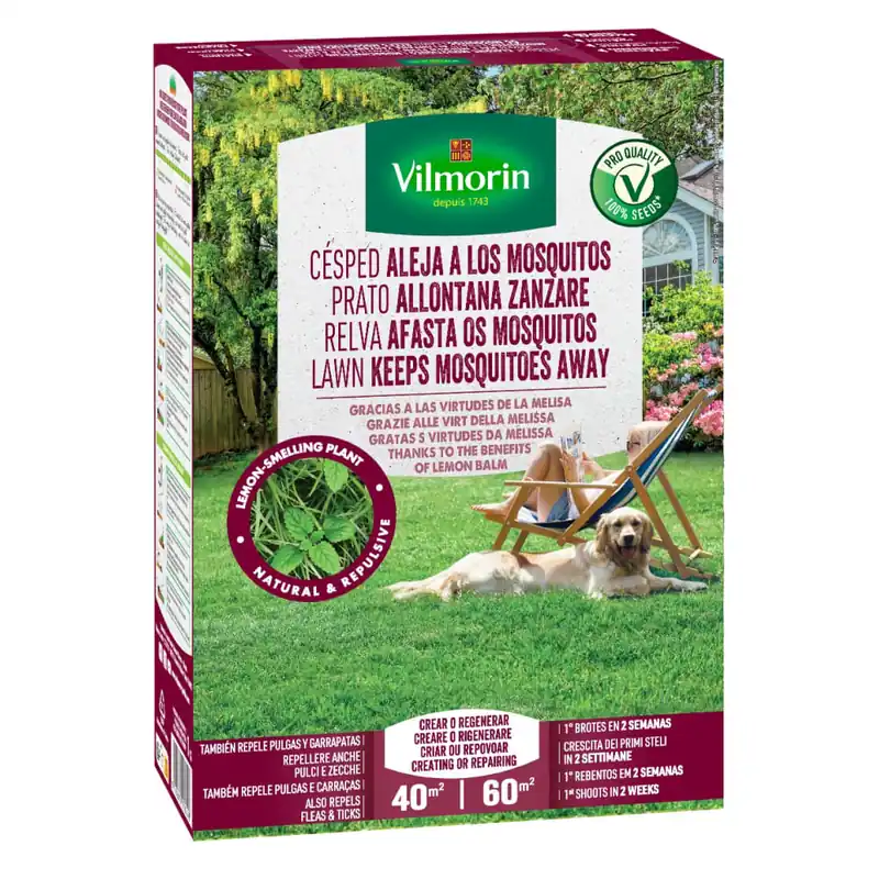 Precio Rebajado Semillas de césped Vilmorin aleja mosquitos