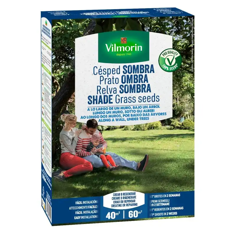 Semillas de césped Vilmorin en sombra Disponible Ahora