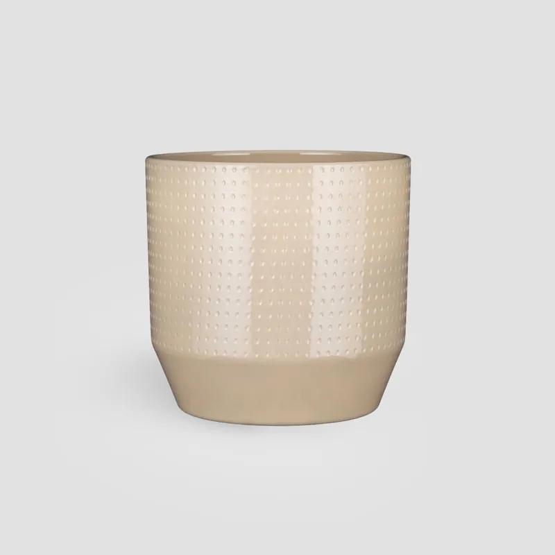 Maceta de Interior Nola beige Solo Hoy
